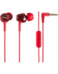 Вакуумні навушники-гарнітура Sony MDR-EX250AP (Red)