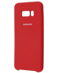Чохол Silky Samsung Galaxy S8 + (бордовий)