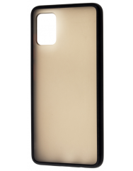 Чохол LikGus Maxshield матовий Samsung Galaxy A51 (чорний)
