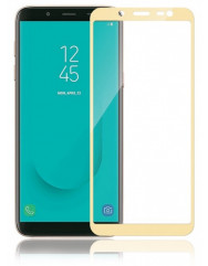 Скло Samsung Galaxy J8 (5D Gold)