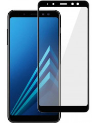 Скло Samsung Galaxy A8 (5d) Black