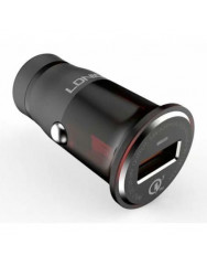 Автомобильное зарядное устройство + кабель LDNIO 3.0 (черный)