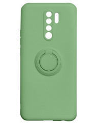 Чехол Ring Color Xiaomi Redmi 9 (зеленый)