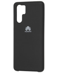 Чехол Silicone Case для Huawei P30 Pro (черный)