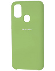 Чехол Silicone Case Samsung M21/M30s (салатовый)