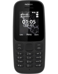 Nokia 105 Single Sim (Black) TA-1010 