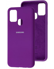 Чехол Silicone Case Samsung M31 (сиреневый)