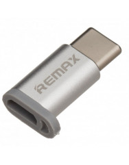 Адаптер Remax RA-USB1 Micro USB Type-C (Silver)