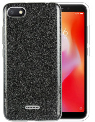 Чехол Shine Xiaomi Redmi 6a (черный)