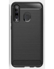Чехол Carbon для Huawei P Smart Plus 2019  (черный)