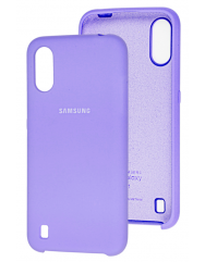 Чехол Silky Samsung Galaxy A01 (лавандовый)