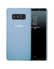 Чехол Silicone Case Samsung Galaxy Note 8 (голубой)
