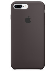 Чехол Silicone Case iPhone 7/8 Plus (темно-серый)