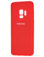 Чехол Silicone Case Samsung Galaxy S9 (красный)