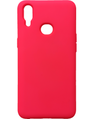 Чехол Silky Samsung Galaxy A10s (ярко-розовый)