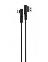Кабель Havit HV-H680 Micro USB угловой (черный)