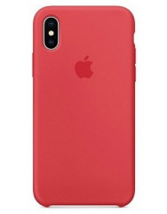Чехол Silicone Case iPhone X/Xs (коралловый)