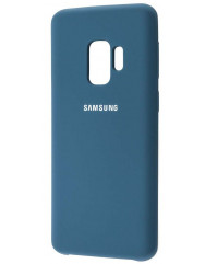 Чохол Silky Samsung Galaxy S9 + (темно-синій)