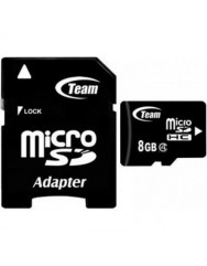 Карта памяти Team micro SD 8gb (10cl) + SD adapter