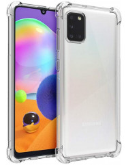 Чехол усиленный для Samsung Galaxy A31 (прозрачный)