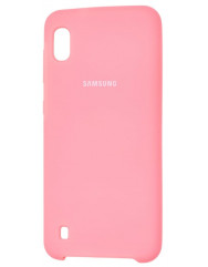 Чохол Silky Samsung Galaxy A10 (рожевий)