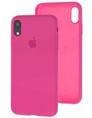 Чохол Silicone Case iPhone XR (яскраво-рожевий)