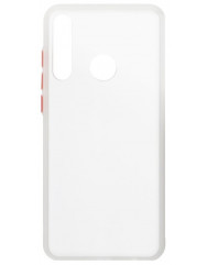 Чехол LikGus Maxshield матовый Huawei Y6p (белый)