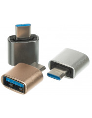 Перехідник YHL-T9 Metal Short USB 3.0 OTG Type-C