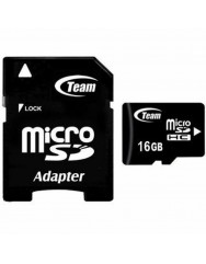 Карта пам'яті Team micro SD 16gb (10cl) + SD adapter