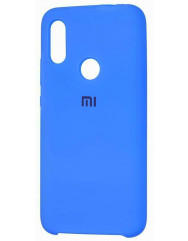 Чехол Silicone Case Xiaomi Redmi 7 (синий)
