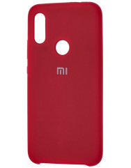 Чохол Silicone Case Xiaomi Redmi 7 (бордовий)