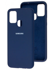Чехол Silicone Case Samsung M31 (темно-синий)