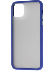 Чохол LikGus Maxshield матовий iPhone 11 Pro (темно-синій)