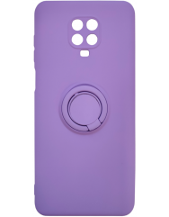 Чехол Ring Color Xiaomi Redmi Note 9s/9 Pro (фиолетовый)