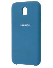 Силіконовий чохол Silky Samsung J330 (синій)