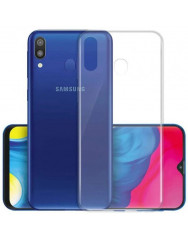 Чехол силиконовый Samsung Galaxy A10s (прозрачный)