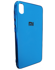 Чехол Glass Case Mi Xiaomi Redmi 7a (синий)