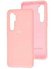 Чехол Silicone Case Xiaomi Mi Note 10 Lite (розовый)
