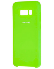 Чехол Silky Samsung Galaxy S8+ (ярко-салатовый)