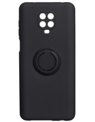 Чохол Ring Color Xiaomi Redmi Note 9s/9 Pro (чорний)