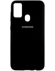 Чехол Silicone Case Samsung M21/M30s (черный)