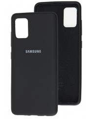 Чохол Silicone Case Samsung Galaxy A51 (чорний)