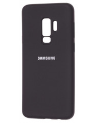 Чехол Silicone Case Samsung Galaxy S9+ (черный)