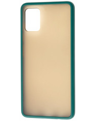 Чохол LikGus Maxshield матовий Samsung Galaxy A31 (зелений)