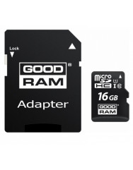 Карта пам'яті Goodram MicroSD 16GB (Class 10) + SD adapter