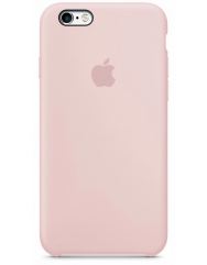 Чехол Silicone Case iPhone 6/6s (пудра)