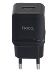 Мережевий зарядний пристрій Hoco C22A 2.4A (чорний) + кабель Micro USB