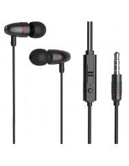 Вакуумні навушники-гарнітура Hoco M59 (Black)
