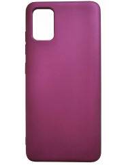 Чехол Silicone Case Lite Samsung Galaxy A51 (фиолетовый)