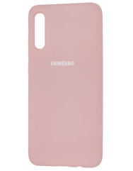 Чехол Silicone Case Samsung Galaxy A70 (бежевый)